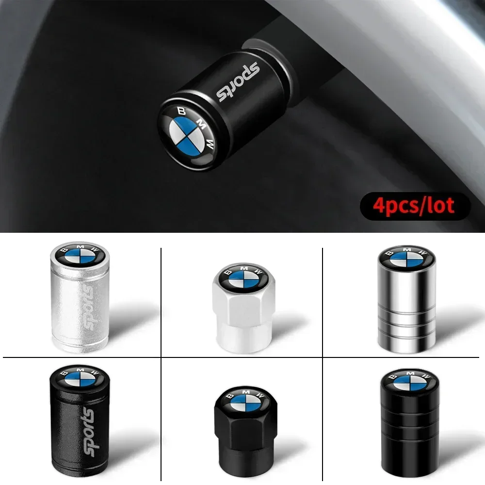 

4PCS Metal Wheel Tire Valve Stem Caps Rim Accessories For BMW M Performance E70 F11 G20 X3 F25 E30 F31 E83 F20 E61 E53 F36 F32