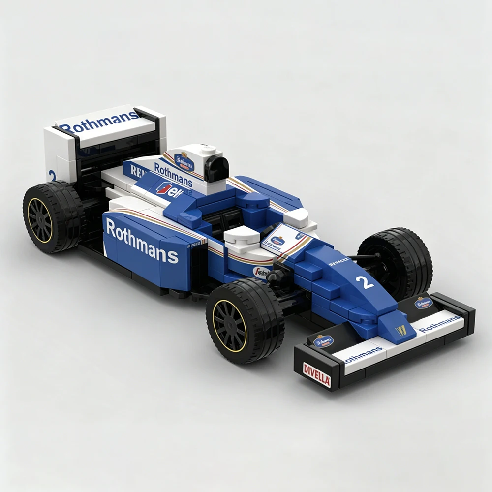 

MOC Speed ​​Series 1994 World Championship FW16 Racing Car Model Building Blocks DIY Assembly Children's Toy Boy Birthday Gift