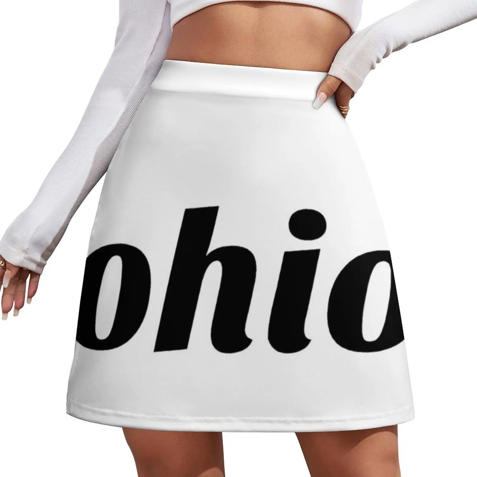 Ohio Pride Rok Mini Pakaian Gaya Korea Rok Bergaya Wanita