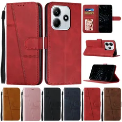 For Xiaomi Redmi Note 14 4G Case Flip Wallet Book Cover for Coque Xiomi Redmi Note 14 pro Note14 Pro Plus 5G Protect Case Fundas