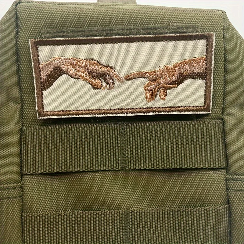Adam Parche táctico bordado con velcro gancho y bucle para mochilas - imagen 5