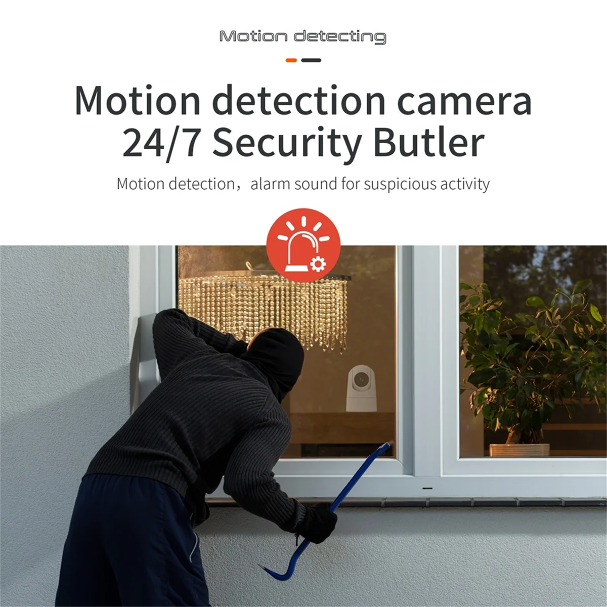 

New 3C-Smart Tuya Indoor Camera Wireless WIFI 2.4G/5G Two Way Audio Human Detection 6MP Monitor Security Surveillance Camera US