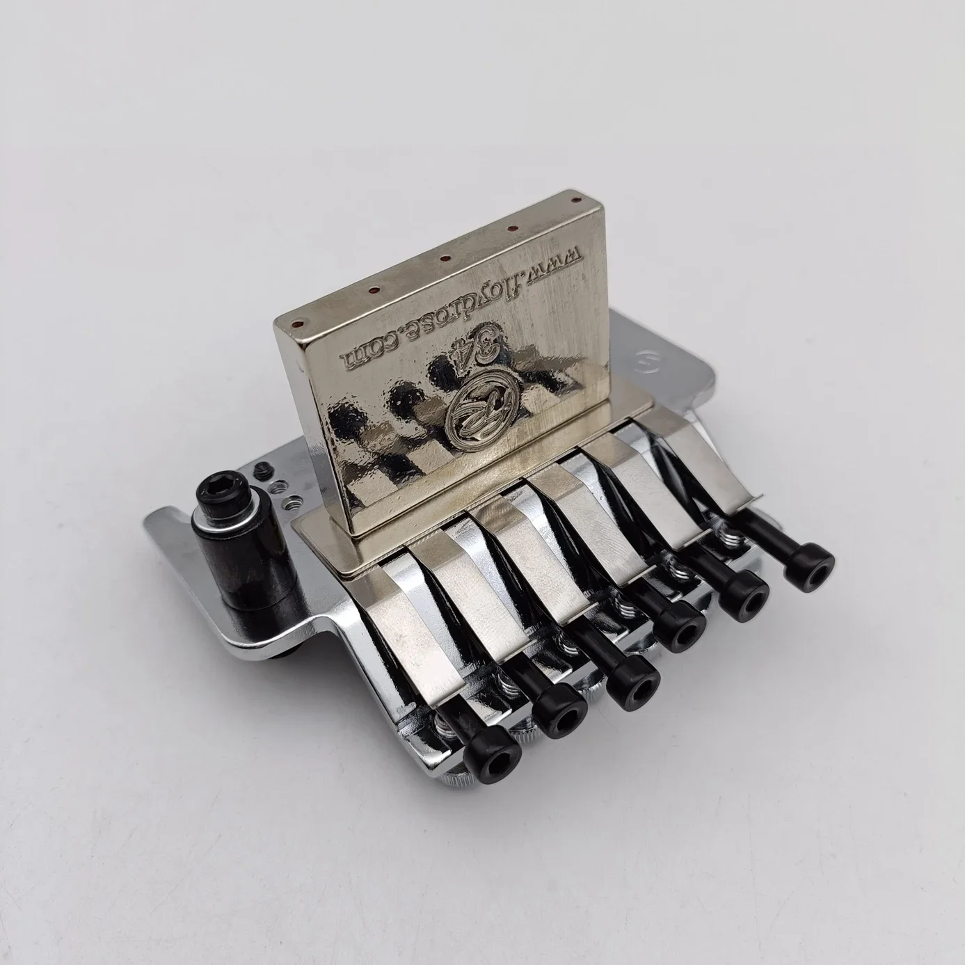 Tremolo Bridge Classic Double Locking System Bridge Stainless Block Chrome Length 34mm Guitar Parts