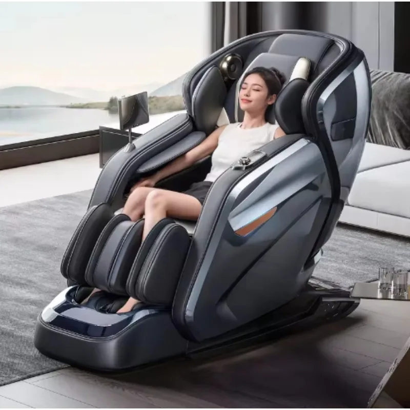 AI Massage Chair 2026 New Design Large Luxury 4D Massage Chair SL Track Zero Gravity Full Body Multifunctional Voice Control