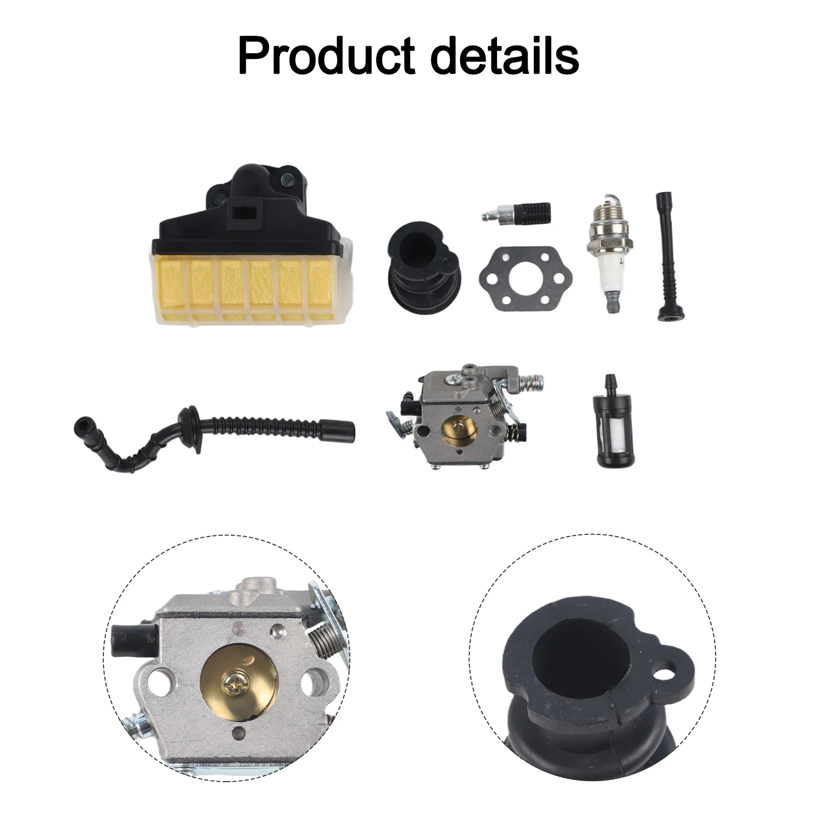 Chainsaw Replacement MS250 Carburetor Chainsaw Maintenance Factory-tuned Performance Improved Fuel Efficiency Carburetor