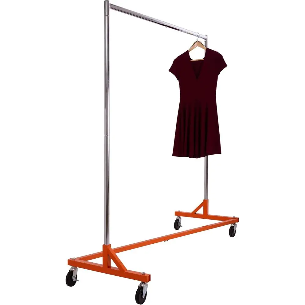 

Orange Commercial Garment Display Racks