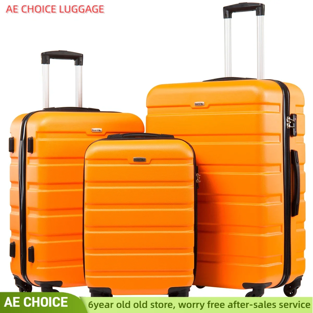 3PCS travel luggage suitcase with wheels,20 inch carry on suitcase trolley bag 24/28 inch set lightweight luggage suitcase set