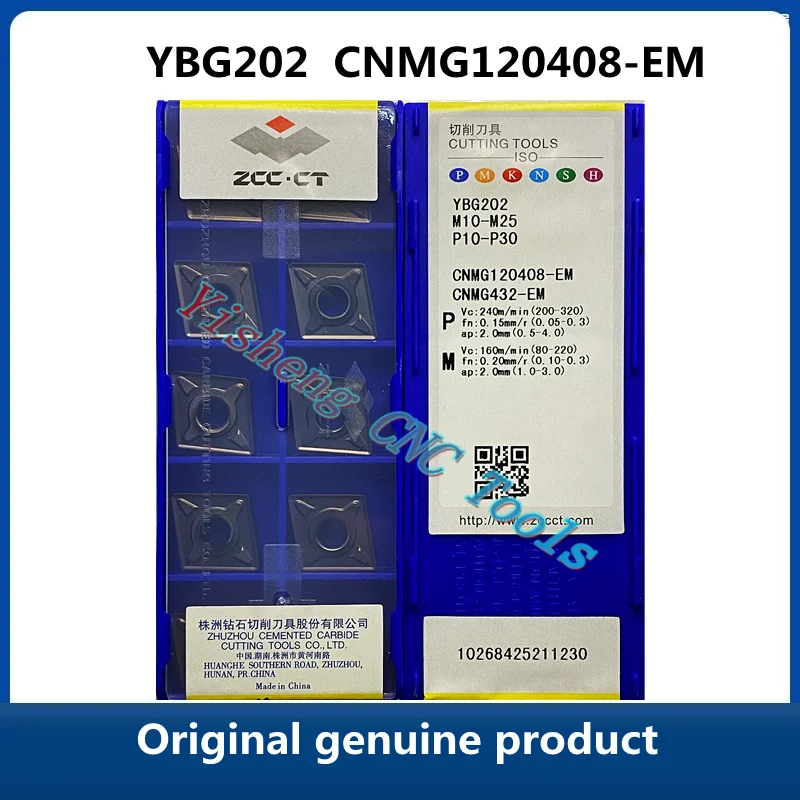 ZCC CNMG 120408 -EM CNMG 120404 -EM CNMG 120412 -EM CNMG 120416   YBM253 YBG202 YBM153 YBG205 YBG205H CNMG 120408 120408 120412 120412