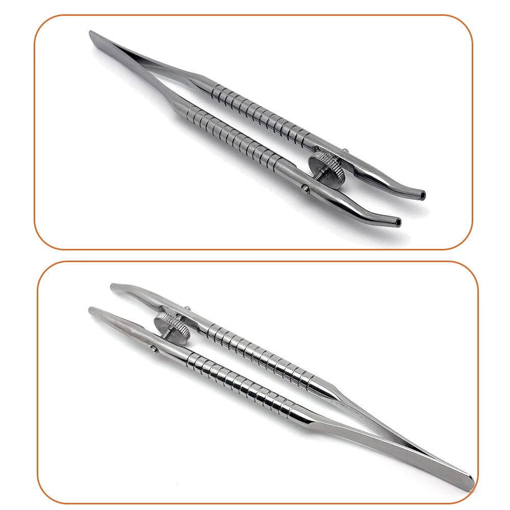 Multi-Purpose Dental Prosthodontic Instruments Crown Spreader Plier Jacket Grip Forceps Telescope Tweezers & Diamond Pin Holder