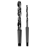 1pc 17mm/17.5mm MT2 taper twist drill, HSS9341 material to cut 45#steel, Tool steel, stainless steel, Aluminium