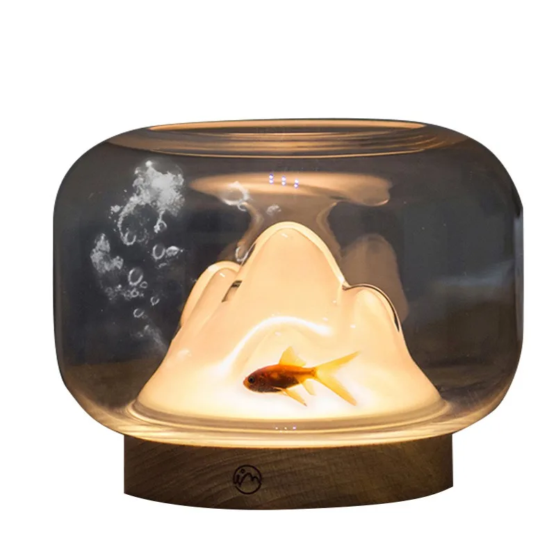 Warm mountain lamp creative gift decoration, atmosphere bedroom bedside table lamp