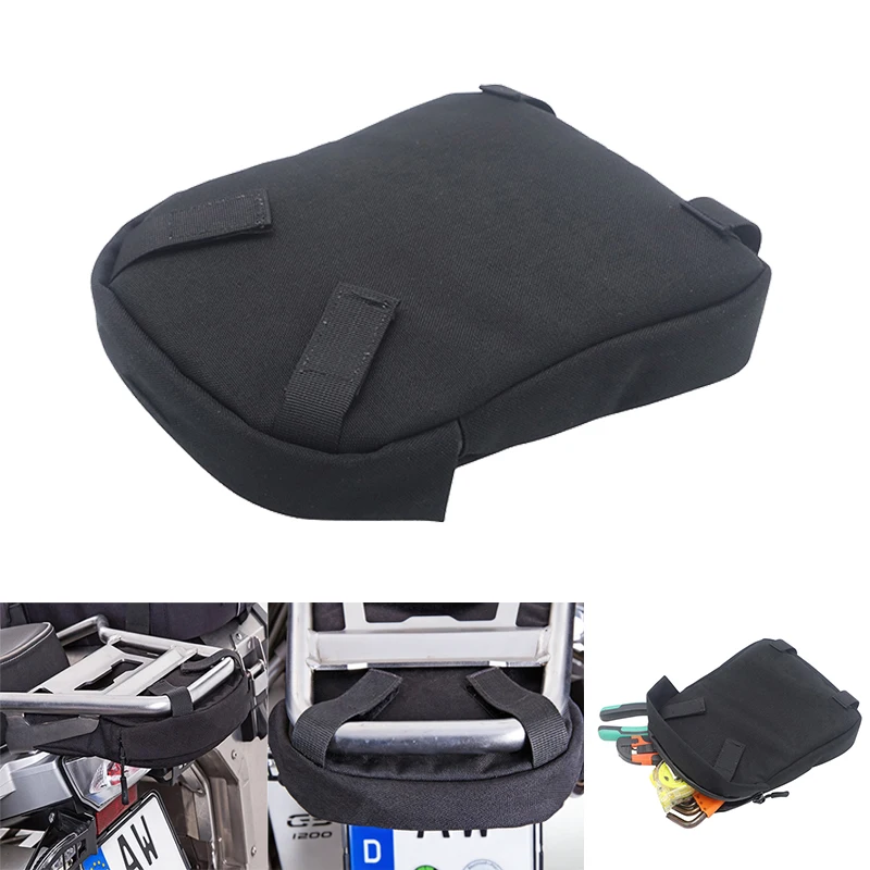 Motorcycle Rear Frame Bag Under Seat Storage Bag Tool Pouch For R1200GS LC ADV R1250GS Adventure Motorcycle Tail Bag