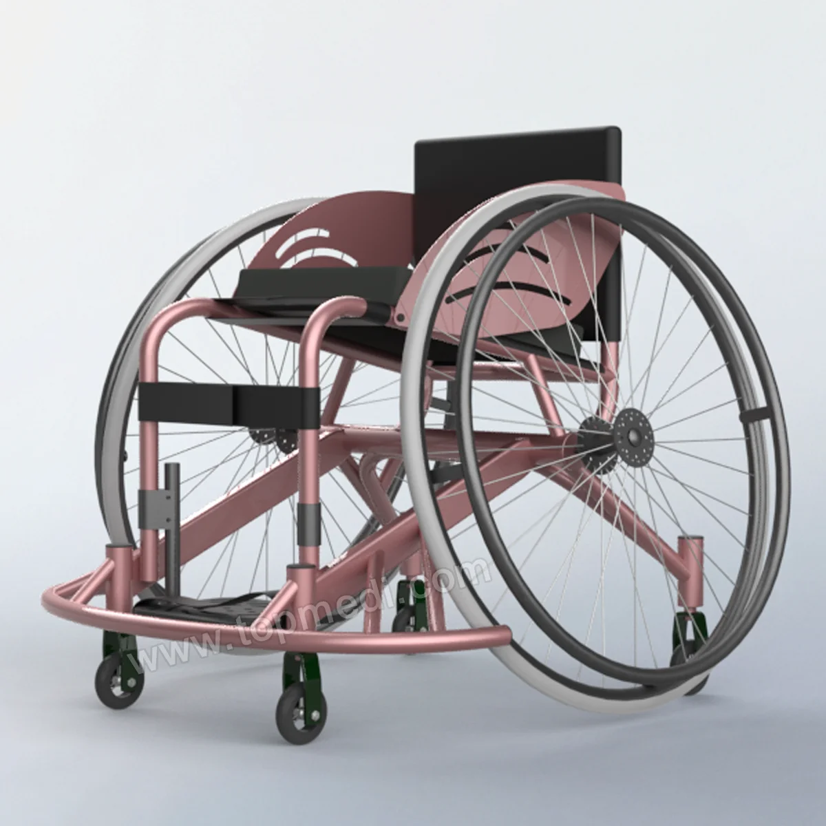 

Manual Used Leisure Sport Wheelchair With Carbon Fiber Guard Plate