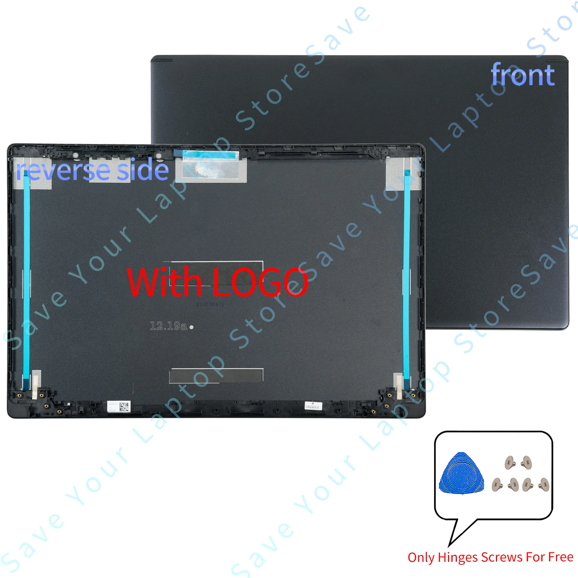 Imagem -03 - Tampa Traseira do Portátil para Aspire Dobradiças da Moldura Frontal Dobradiças Lcd Tampa Superior Novo A51554 A515-54g A51544 A515-45 A515-55 A515-55g