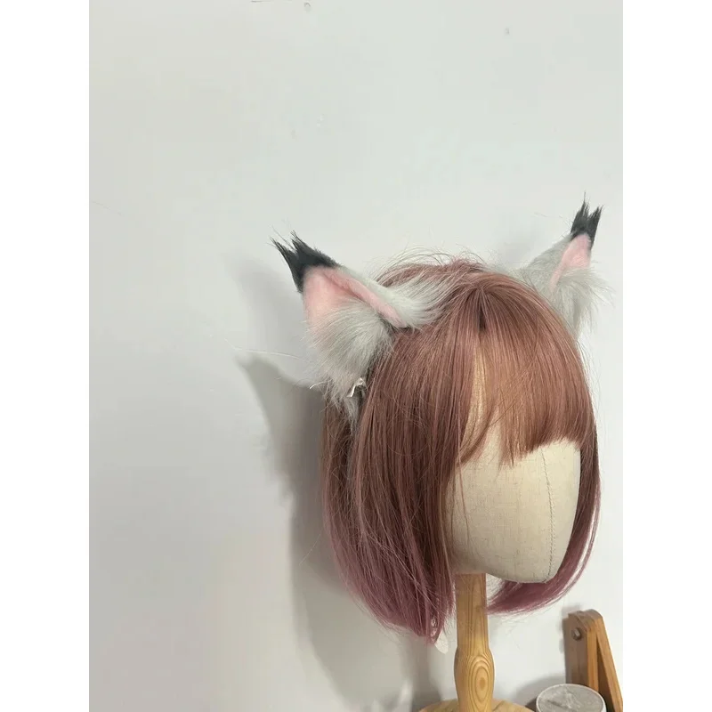 DY2025Game Zenless Zone Zero Seth Lowell أزياء تنكرية للتحقيق الجنائي TeamHeadgear وردي الأذن الذيل رجل كرنفال حفلة Pr