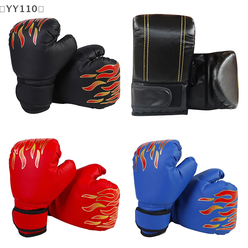 〔YY110〕 Rękawice bokserskie dla dzieci, akcesoria do treningu, wygodne do sparingu, do kickboxingu
