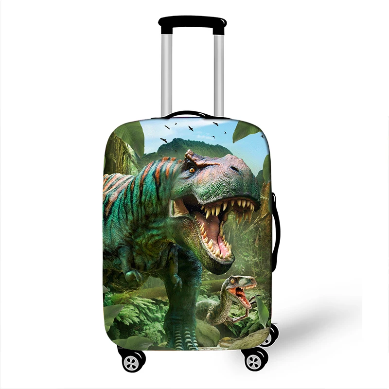 Juste de bagage élastique pour voyage, housse anti-poussière pour bagages Trolley, housse de bagage, housse de protection pour animaux de prairie, reptiles, dinosaure