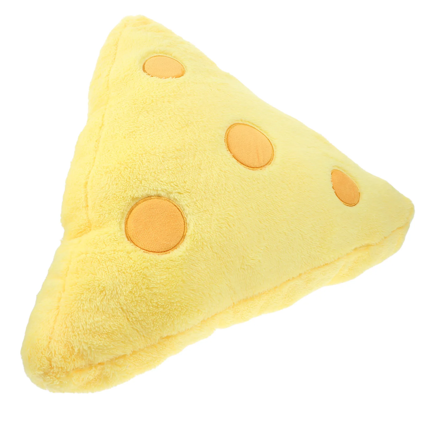 Cute Cheese Pillow Soft Fabric Cushion Cozy Decorative Accent Throw Pillow Realistic Funny Home Decor Throw Pillows