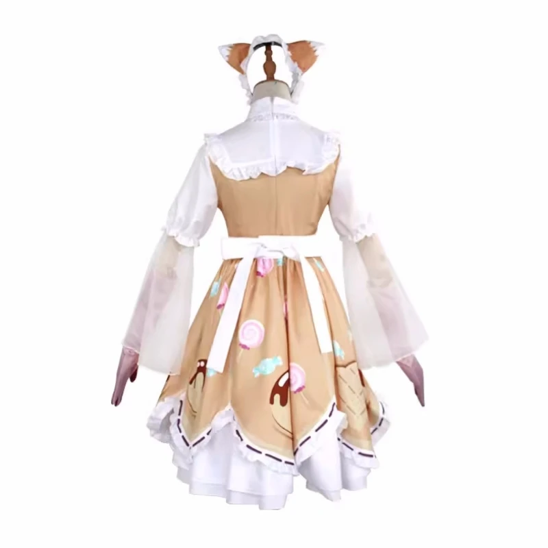  Tracy Reznik Cosplay Costume Identity V Mechanic Anime Women Lovely Dress Role Play Clothing Halloween Daily Suit Stock