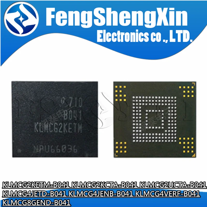 1pcs KLMCG2KETM-B041 KLMCG2KCTA-B041 KLMCG2UCTA-B041 KLMCG4JETD-B041  KLMCG4JENB-B041 KLMCG4VERF-B041 KLMCG8GEND-B041 Chips