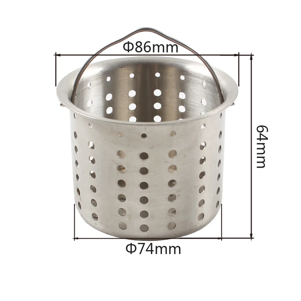 Talea Stainless Steel Sink Accessory Drainer Basket QS058C004