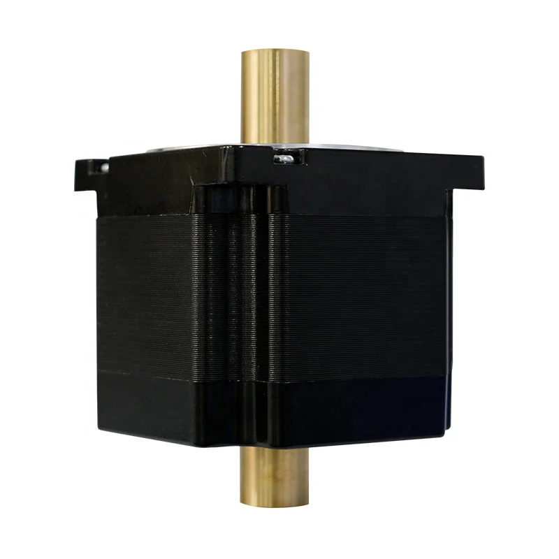 

86J1880-460-20-3020-01 Popular Design 4.5N.m 1.8degree Nema34 Hollow Shaft Stepper Motor for CNC Machine