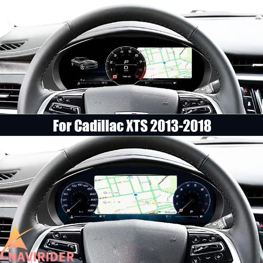 12.3 Inch Upgrade Smart Cluster LCD Dashboard Screen  Instrument Speedometer For Cadillac XTS 2013-2018 Speedometer Instrument