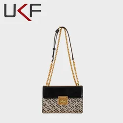 UKF Luxury Organ Bag Trend Ins Chain Envelope Bag Simple Messenger Small Square Bag Women Shoulder Bags For Women Brand Designer