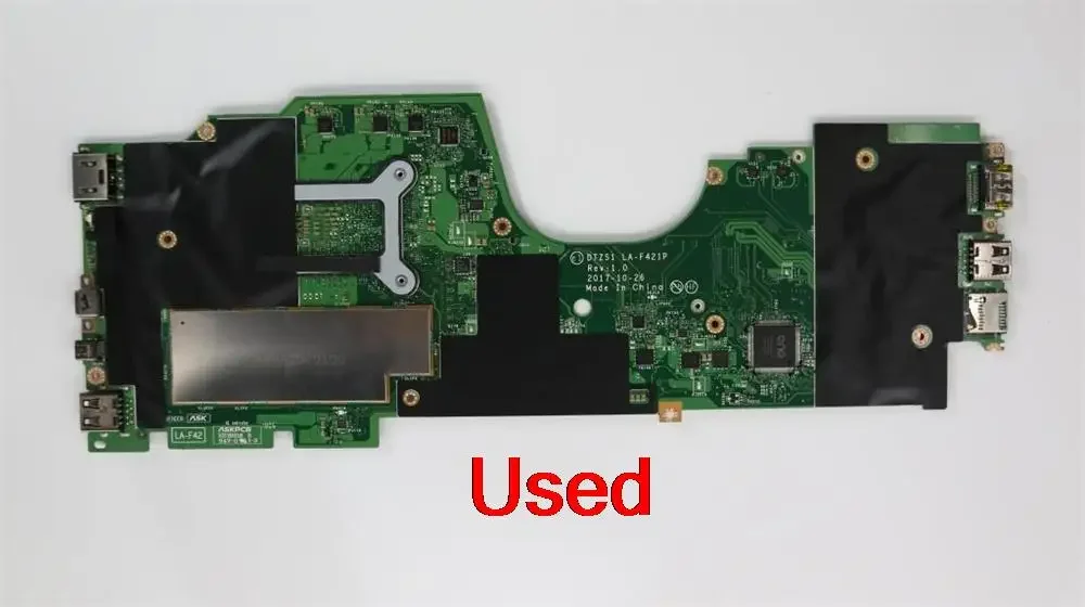 For Lenovo ThinkPad X380 yoga  Laptop Motherboard CPU I7-8550U 8GB FRU 02DA008 02DA024 5B20X01170