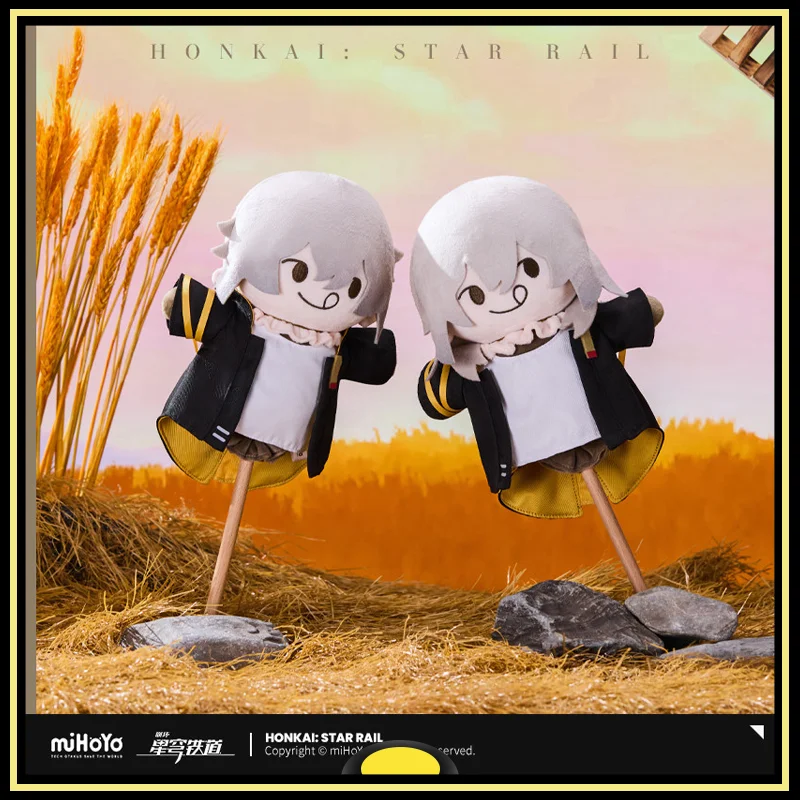 

Genuine Honkai Star Rail Sitting Trailblazer Massage Hammer Q-version Doll Scarecrow Series Peripheral Products inStock Original