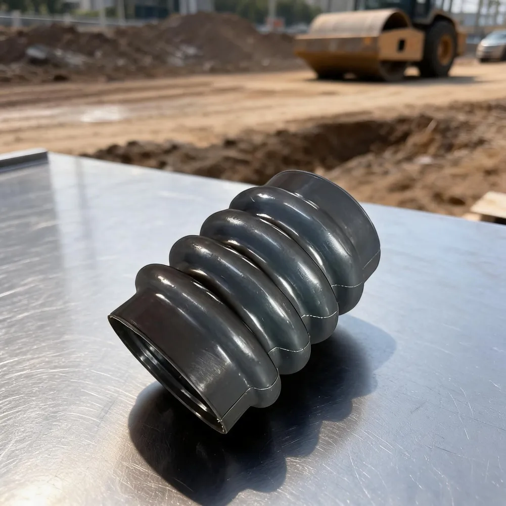 Tamping for rammer Seal for rammer Bellow Long for service Life Robust PU Material Wear Resistant Design Grey For Wacker BS500