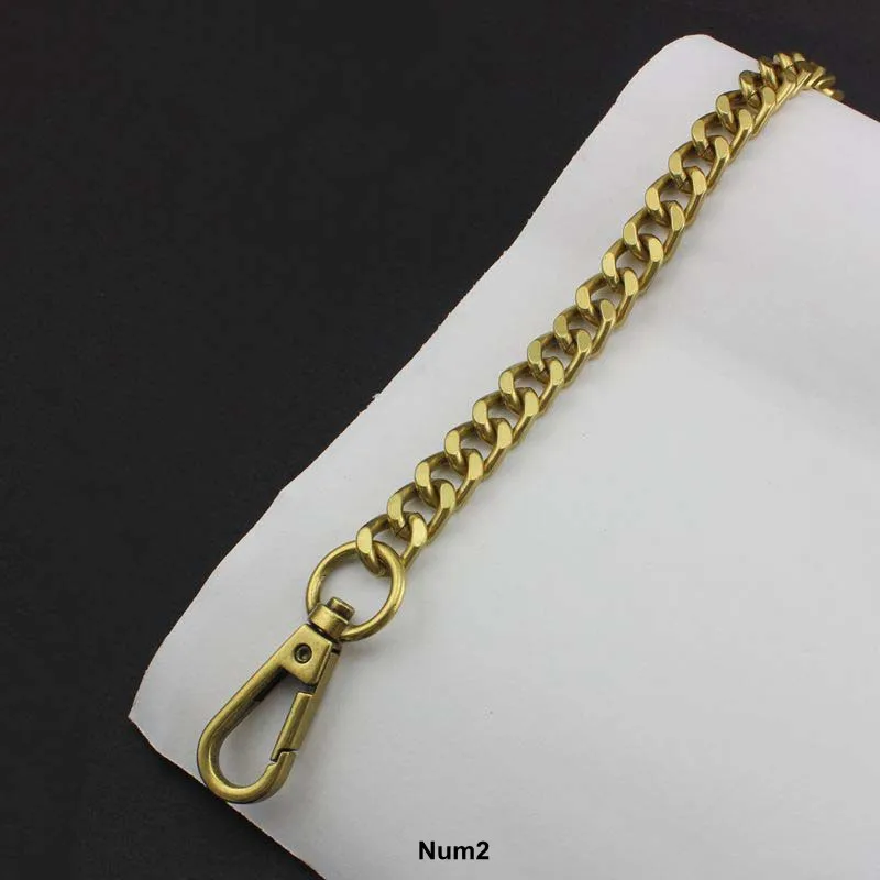 13mm 10mm NEW Fashion Rainbow Aluminum Iron Chain Bags Purses shoulder Straps Accessory Factory Quality Plating Cover Wholesale