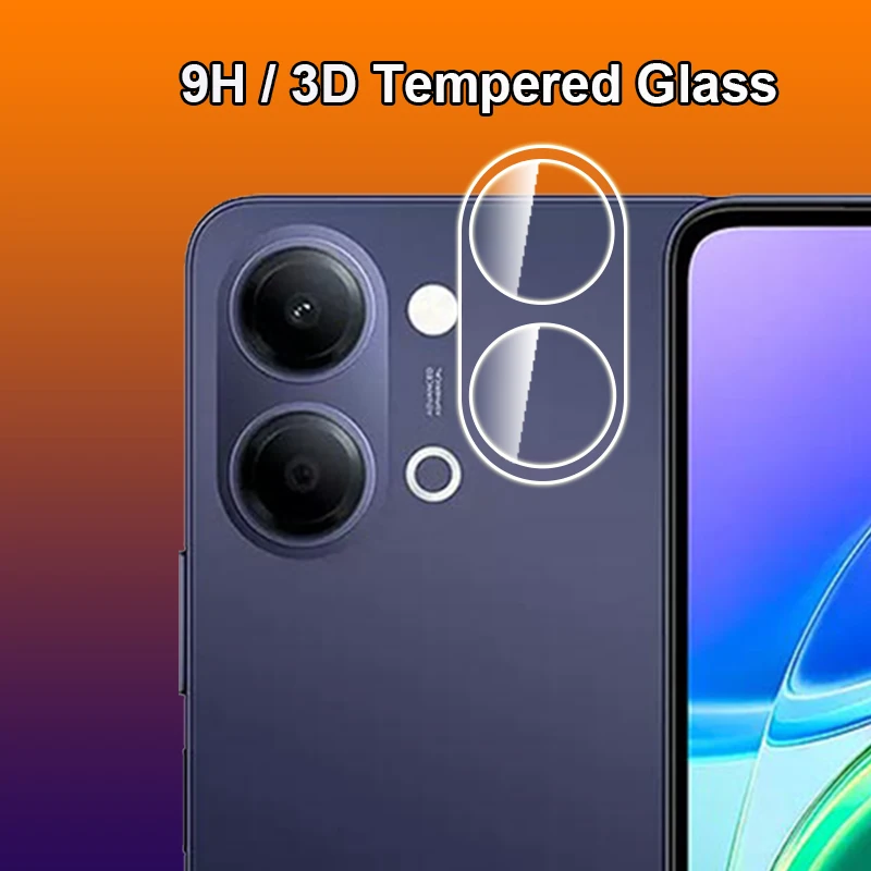 

Защитная пленка из закаленного стекла 9H для задней камеры Vivo Y05, Y19s, Y29, Y29s, Y04 4G