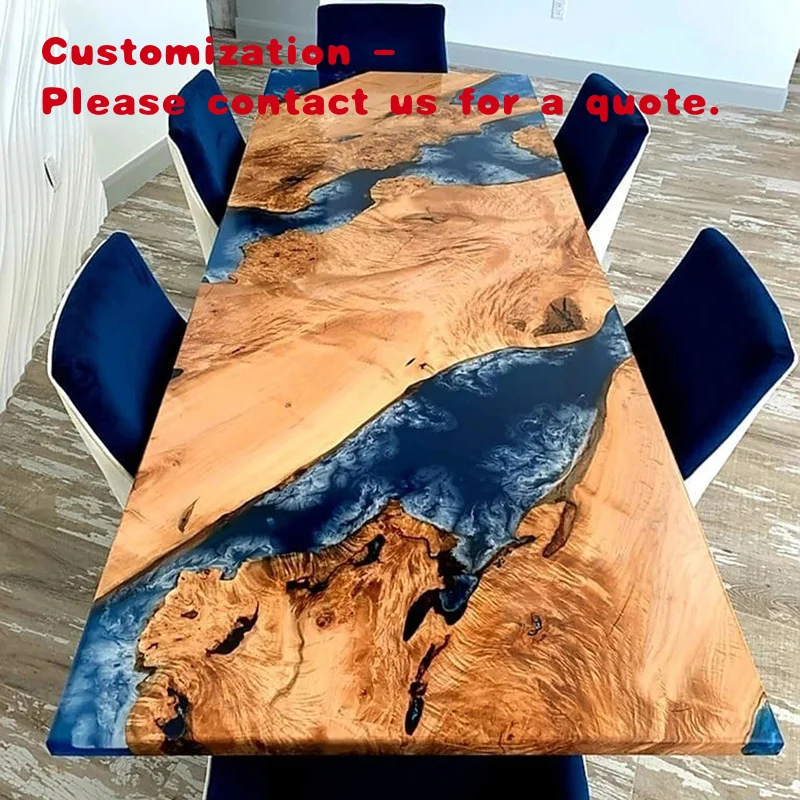 custom.Quick Living Room Furniture Shop 24X4 Folding Basse Antique Hardware Coffy Epoxy Dining Table
