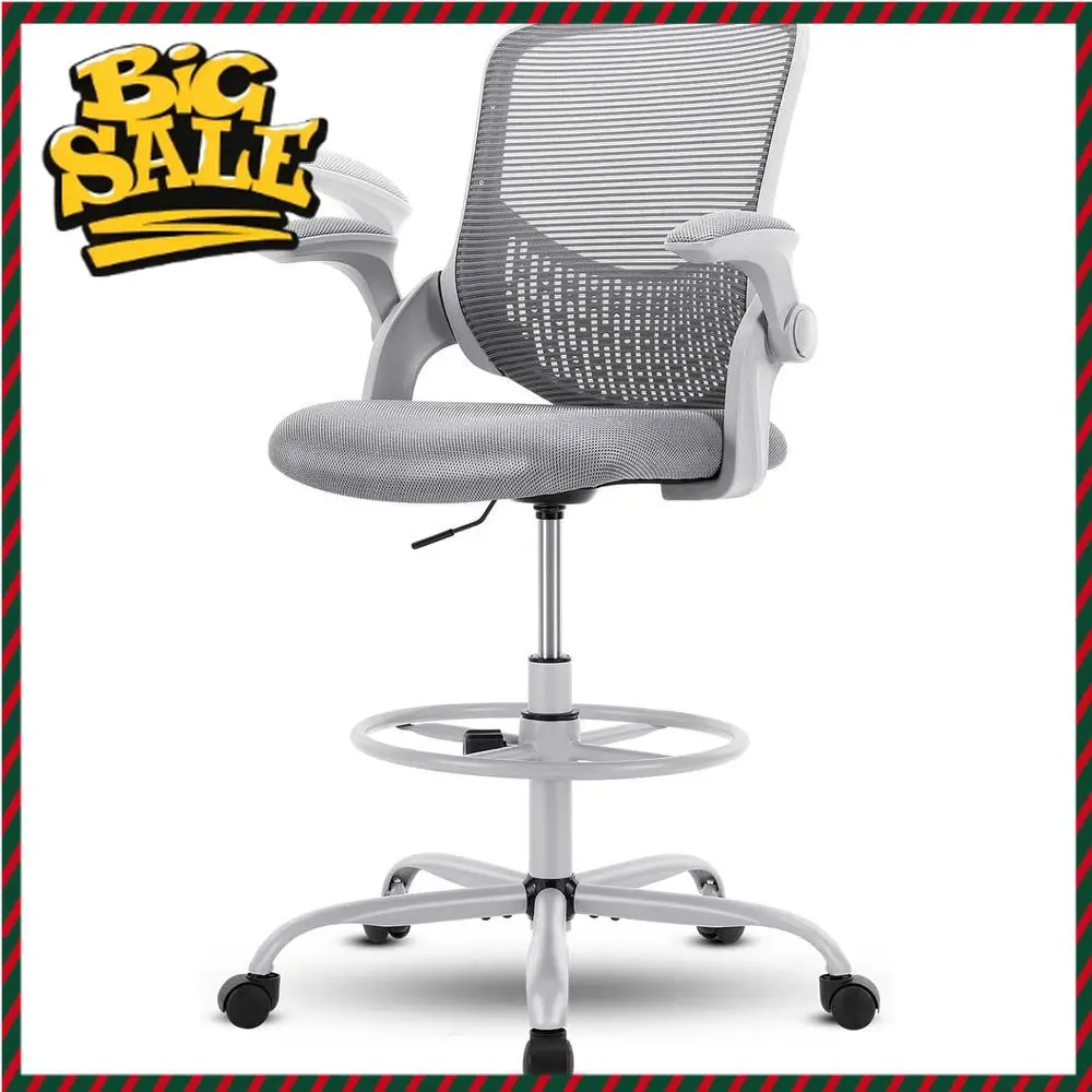 

Эргономичное регулируемое офисное кресло для стоячего стола с мягкими подлокотниками и функцией подъема спинки. Ограниченное предложение.