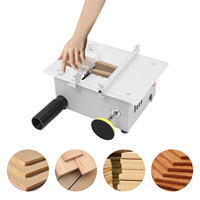 Bymaocar Dc 24v Precision Table Bench Saw 240w Cutting Tool Diy Woodworking Machine 0.1-20mm For Modeling, Handicraft Workshop
