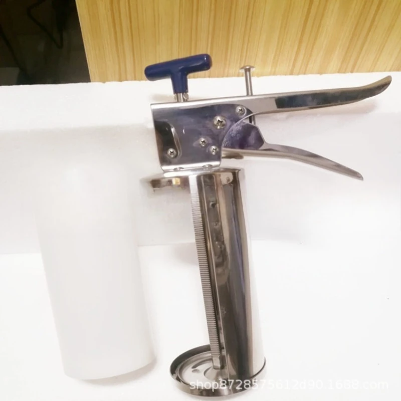Commercial Handheld Condiment Gun 304 Stainless Steel 10g Dosing For Ketchup Salad Dressing Street Food Store