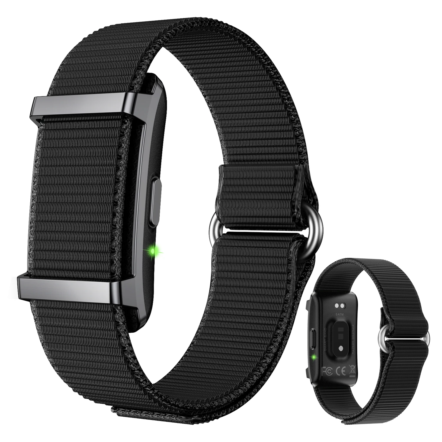 Smart Bracelet Men Women Heart Rate Sleep Monitoring Skin Temperature 1ATM Waterproof Outdoor Sports Fitness Tracker Smart Watch