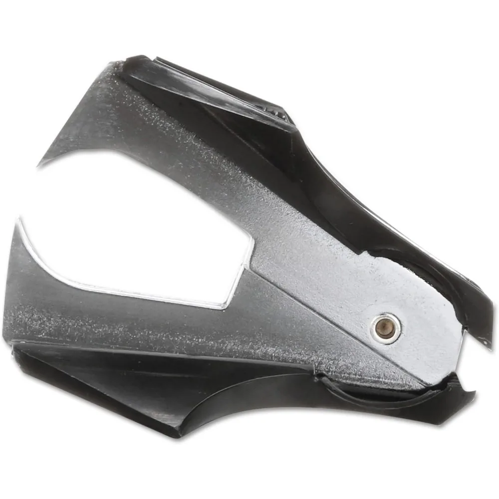 Removedor de grapas, Deluxe, extra ancho, mandíbulas de acero, negro