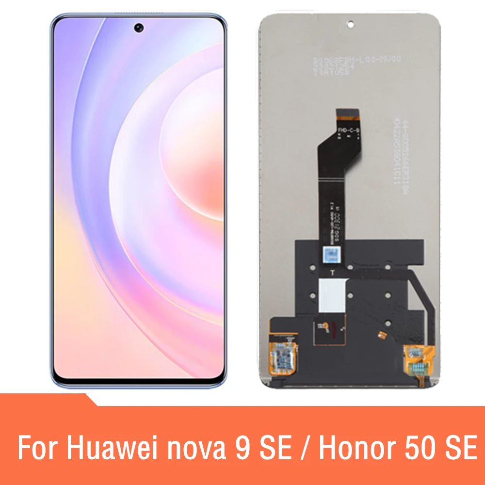 

6,78-дюймовый IPS ЖК-дисплей для Huawei Nova 9 SE 9SE 5G, ЖК-экран, сенсорная панель, дигитайзер для Honor 50 SE JLH-AN00, ЖК-дисплей с рамкой