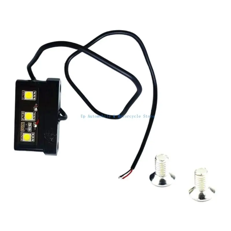 

270e Алюминиевая номера замены лампы замены светодиодного номера мотоцикла