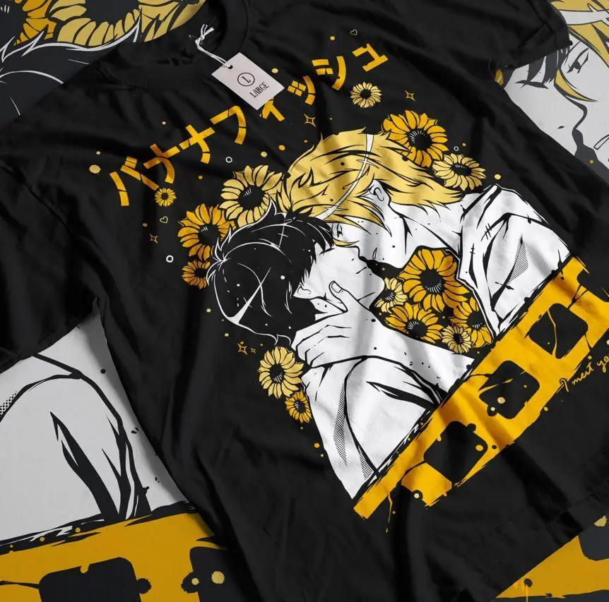 Banana Fish,Eiji Okumura,Ash Lynx,Unisex t-shirt,lynx shirt,okumura shirt