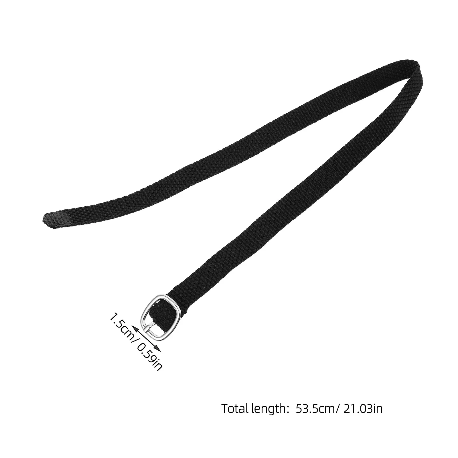 Picture 6: 2Pcs Polyester Adjustable Equestrian Spur Straps Western Cowboy Riding Belt Horse Boot Strap Accessories Spur Straps