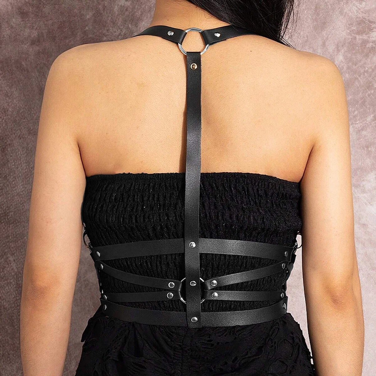 Fashion Belt Corset Harness Street Style Suspenders for Women Adjustable Decorative Harness Straps Gothic Clothing Accessories