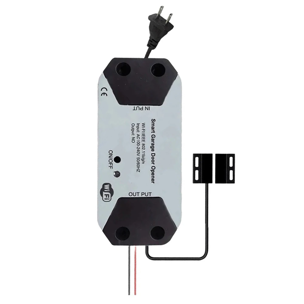 For Smart WiFi Garage Door Controller Voice Control Compatible With For Alexa Home No Fee Remote Opener Switch For Home Security