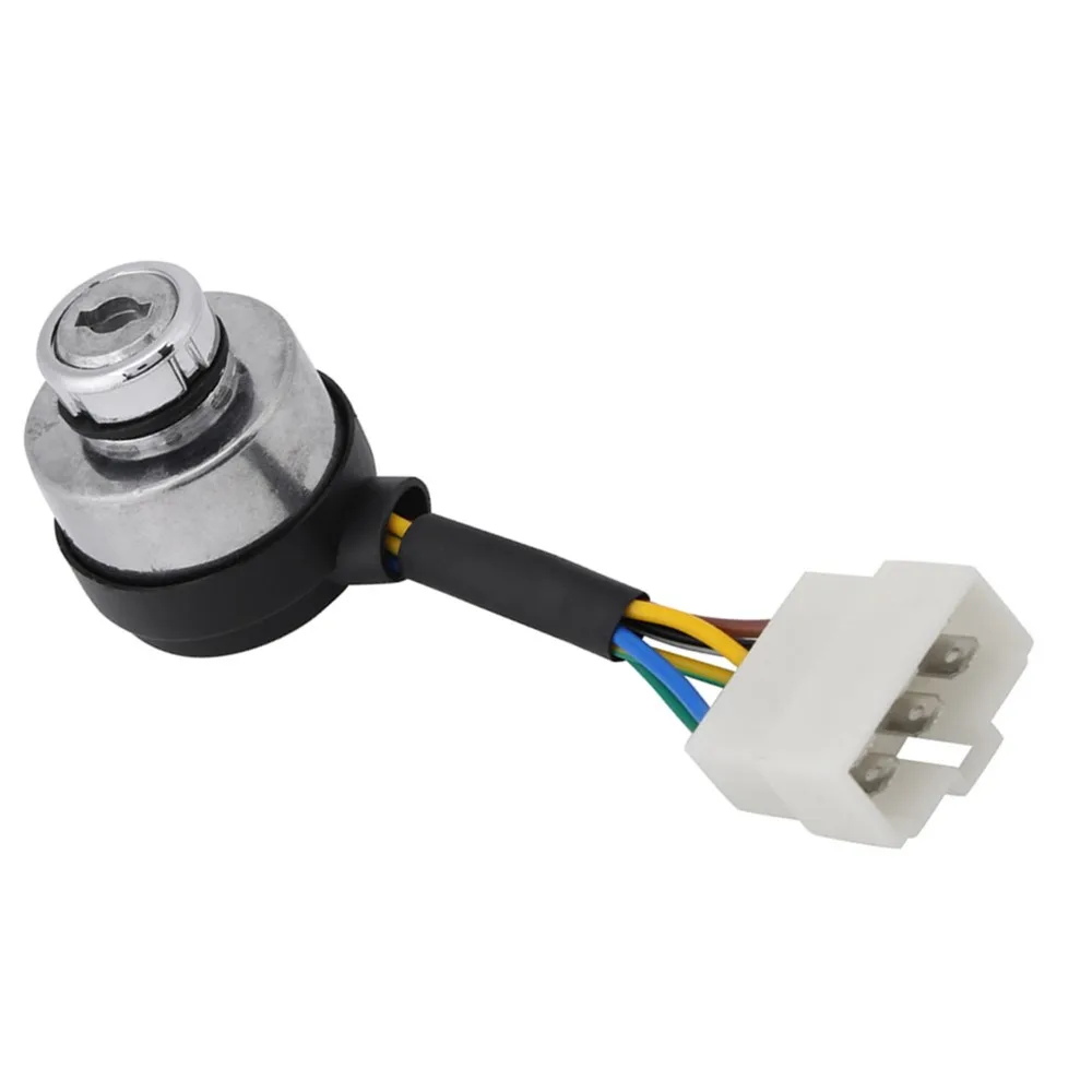 6 Wire Ignition Key Switch Ignition Start Universal Fit 6 Wire Switch Push Button Start 2 Keys Included Starter Switch For Car