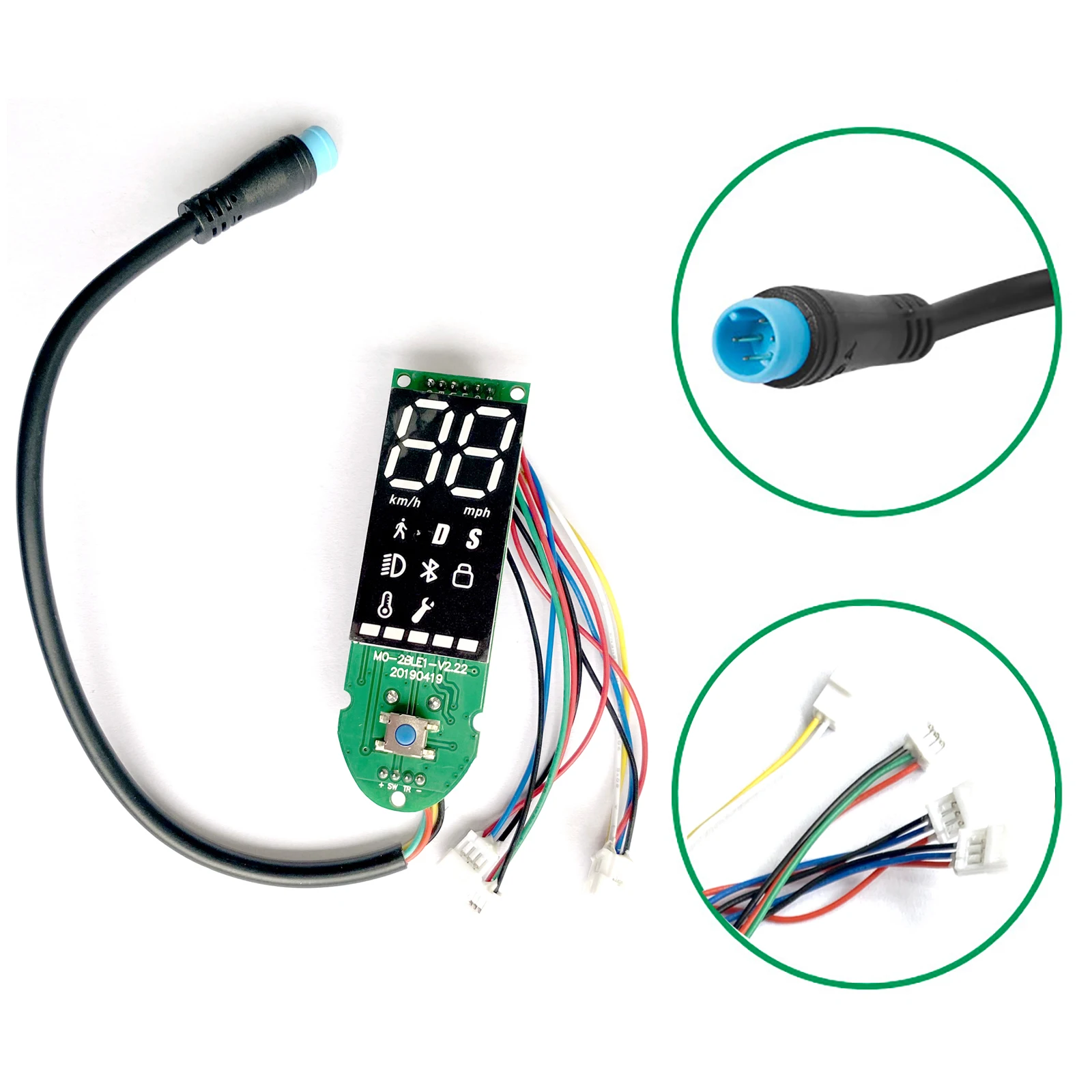 Dashboard For Germany European Xiaomi Scooter M365 Pro 2 Accessories  BT Circuit Board For Xiaomi Pro 2 Display M365 1S Parts