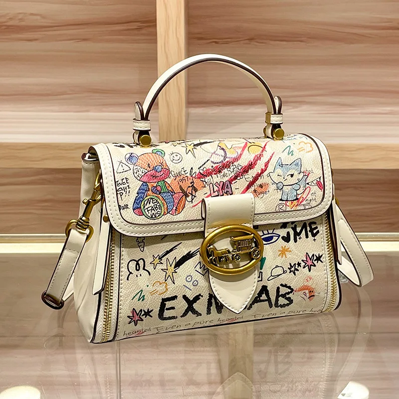 

Chic Trendy Retro Diaper Bag For Women Classic Leather Crossbody Handbag Luxury Designer Elegant Messenger Purse And Shoulder