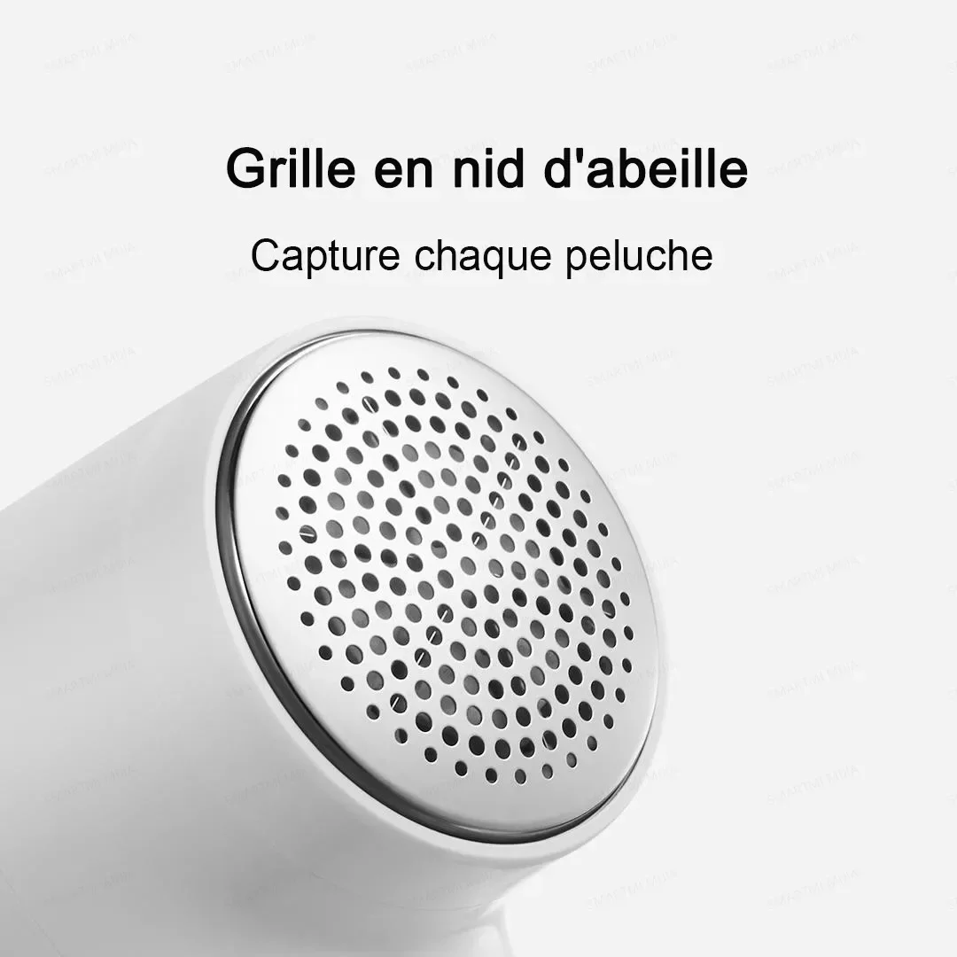 Mijia Lint Remover 2 USB Rechargeable Fabric Shaver Portable Electric Clothes Pill Trimmer for Sweater & Sofa Fuzz Removal