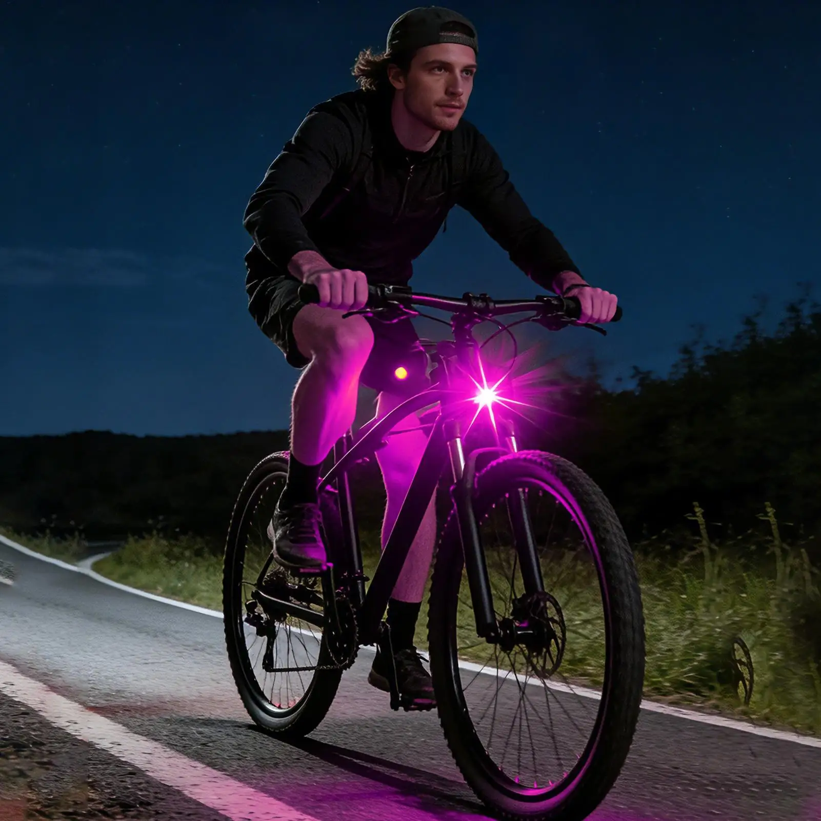 Flashing Lights Flashing Touch Activated Lamp USB Warning Lights For Car For Auto Vehicle Motorcycle Sedan Pickup Scooter SUV